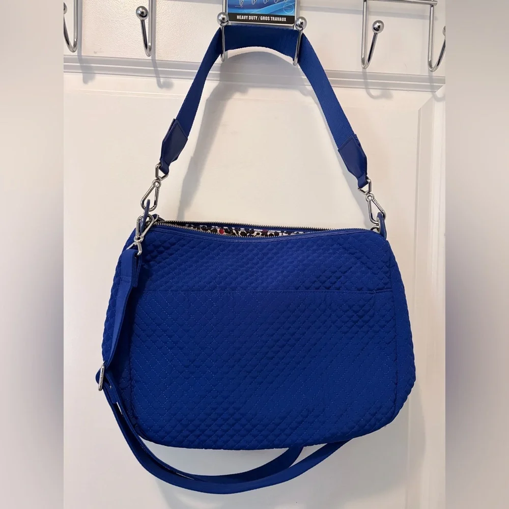 Vera Bradly Blue Quilted Crossbody Bag - Women - Picture 2 of 10